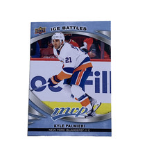 2023-24 Upper Deck MVP Hockey Ice Battles Card #139 Kyle Palmieri, NY Islanders