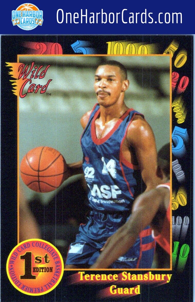 1991-92 Wild Card Temple Owls #75 Terence Stansbury | eBay