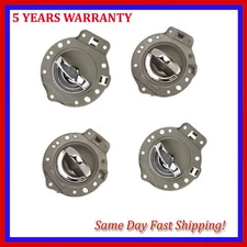 For Jeep Commander 2006-2010 Khaki with Chrome Lift Inside Door Handle 4PCS