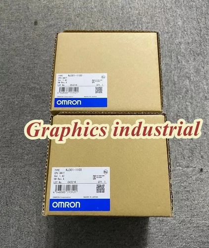 New In Box Original NJ301-1100 OMRON CPU Unit NJ301-1100 Free Shipping