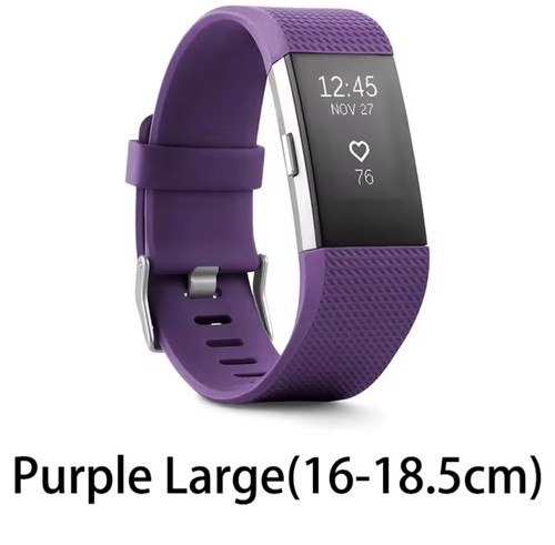 Fitbit Charge 2 HR Heart Rate Smart Monitor Fitness Wristband Tracker -S L - Picture 8 of 10
