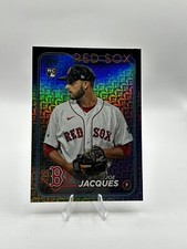 2024 Topps Series 1 Joe Jacques #187 Holiday Foil Rookie Card Boston Red Sox. rookie card picture