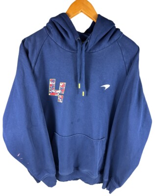 McLaren Stichd Lando Norris Digital Camo #4 Navy Blue Hoodie