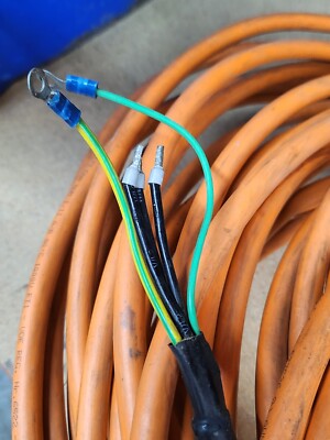 Fanuc E73526 LL88673 Orange Servo Cable AWM 1000V FT1 80 DEGREES