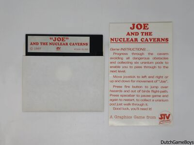 Atari XE/XL - 5,25 Disk - ''Joe'' And The Nuclear Caverns