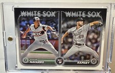 2024 Topps Update Series - Rookie Combo #US128 Edgar Navarro, Lane Ramsey (RC)