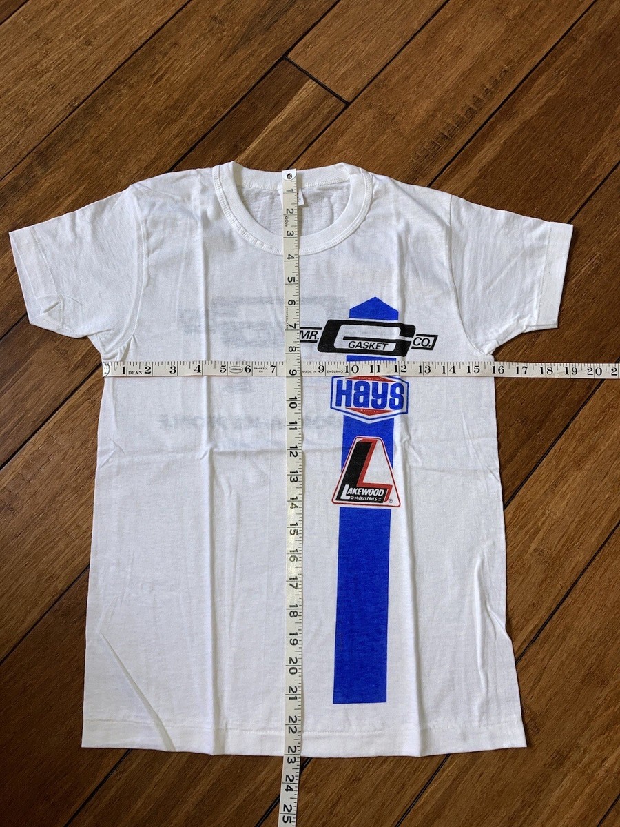 Vintage 70s t shirt “NOS” Mr Gasket Racing Parts Hays