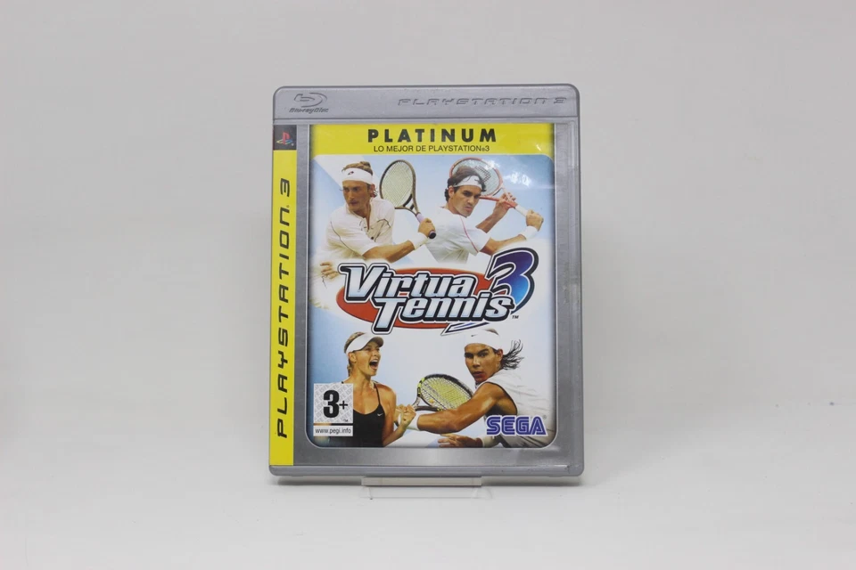 Virtua Tennis 3, SEGA, PlayStation PS3, Ver. Española totalmente en Castellano, foto 1 de 3