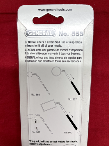 General Tools Inspektionsspiegel 1-1/4" Durchmesser Nein. 555 - Bild 7 von 7