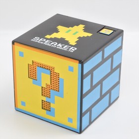 Nintendo Famicom SUPER MARIO BROS. Dot design Box Type Monaural Speaker 2902