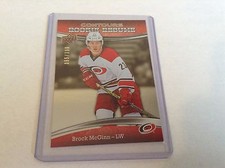 15-16 2015-16 UPPER DECK CONTOURS BROCK McGINN ROOKIE RESUME /399 HURRICANES
