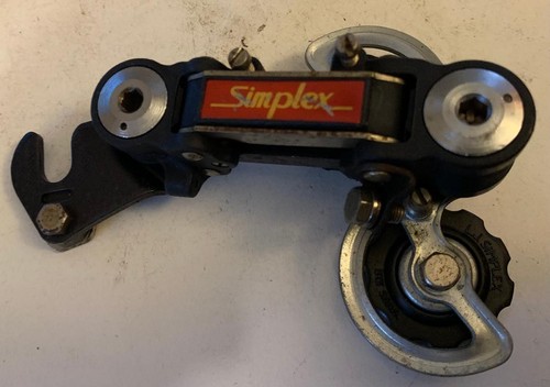 Dérailleur arrière SIMPLEX Prestige vélo vintage France rear derailleur