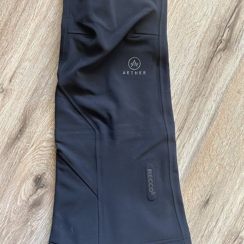 Pantalones de nieve Aether Descent negros tecnología de rescate RECCO precio de venta sugerido por el fabricante $375 pequeños nuevos con etiquetas - Imagen 3 de 20