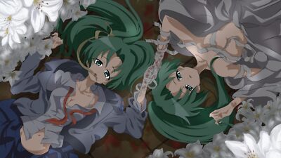Anime higurashi no naku koro ni sonozaki mion shion Playmat Game Mat Desk