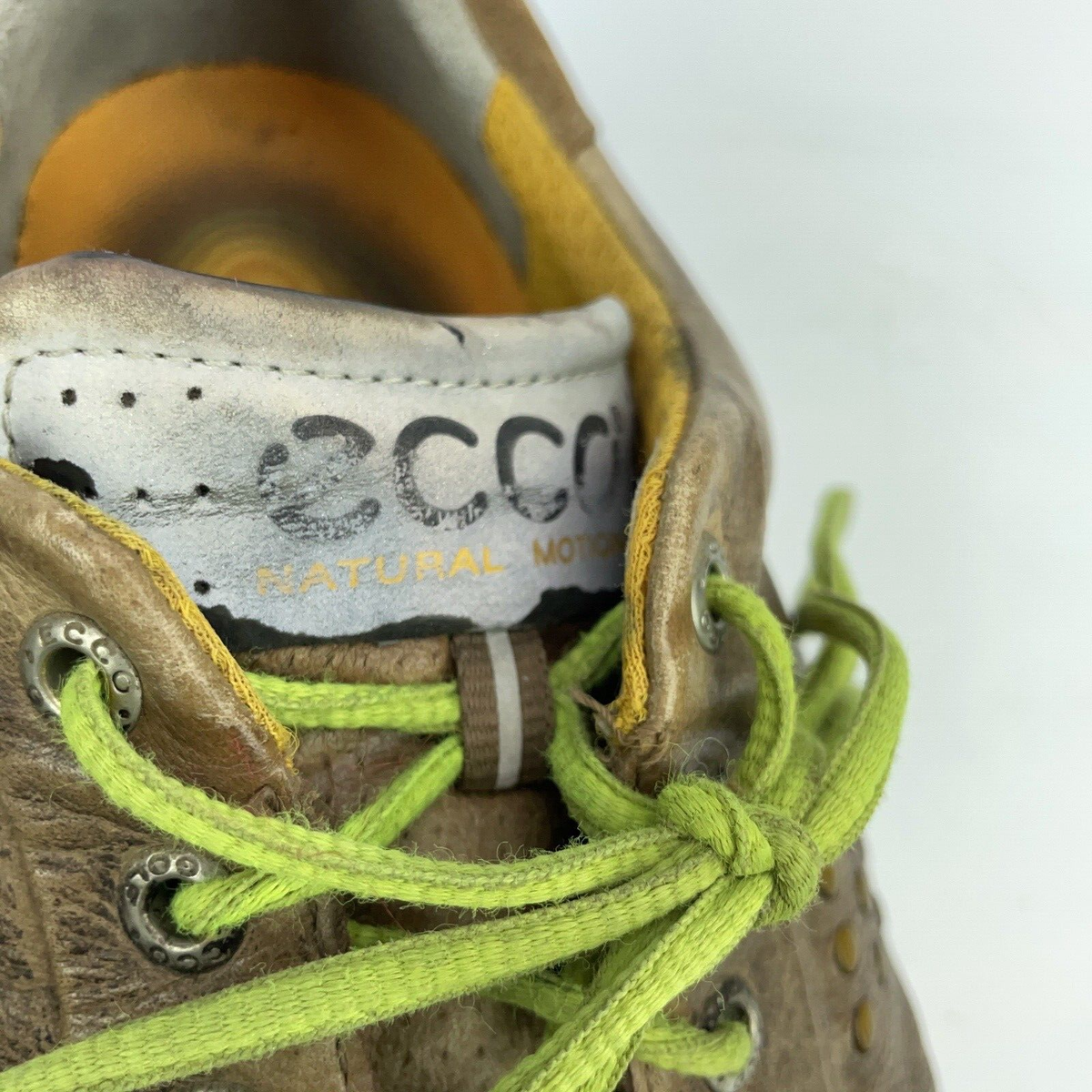 ECCO Biom Natural Motion HydroMax Brown YAK Leather Men