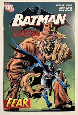Batman Scarecrow  Fear  promo reprint 