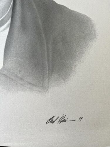 Lithographie noire Clint 20x24” - Photo 3 sur 3