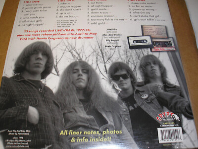独2LP The Real Kids We Don’t Mind If You Dance CRYPT124 Crypt Records /00660 REAL KIDS “We Don't Mind If You Dance” Double LP