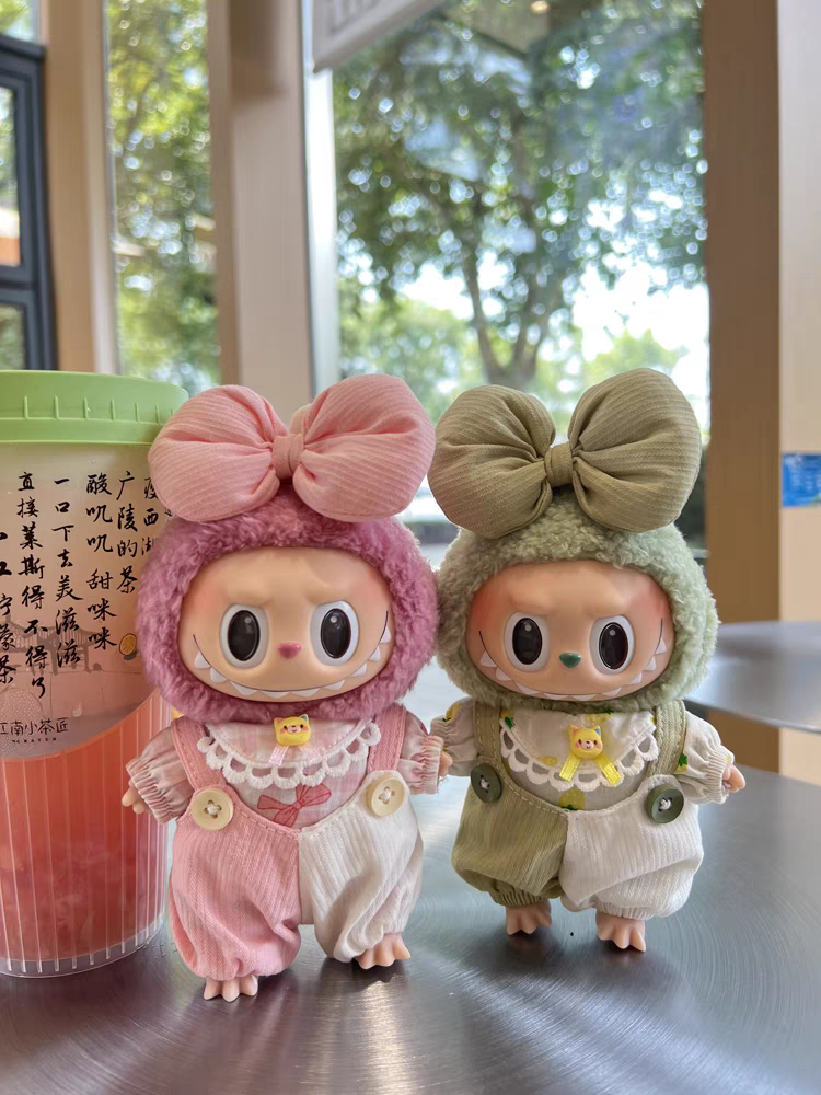 POP MART The Monsters Labubu Plush Doll Trend Color Matching