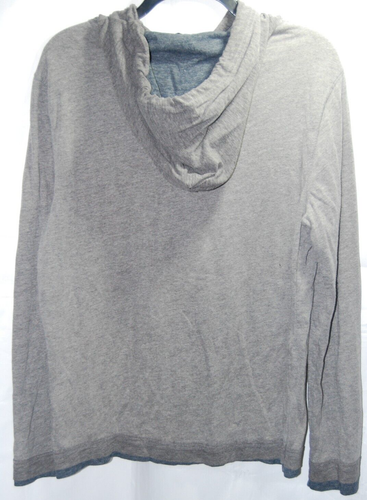Abercrombie & Fitch Mens Pullover Lightweight Hoodie Sweatshirt Gray Size Small - Picture 2 of 4