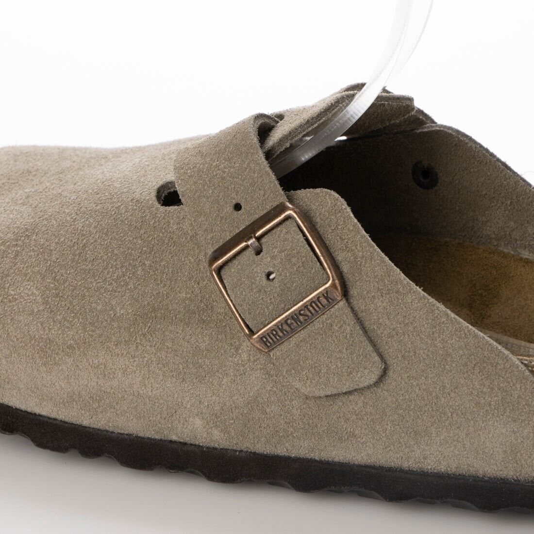 Birkenstock Boston Taupe Suede Women Clogs New w/Box Regular Birkenstock Boston Taupe Suede Women Clogs New w/Box Regular