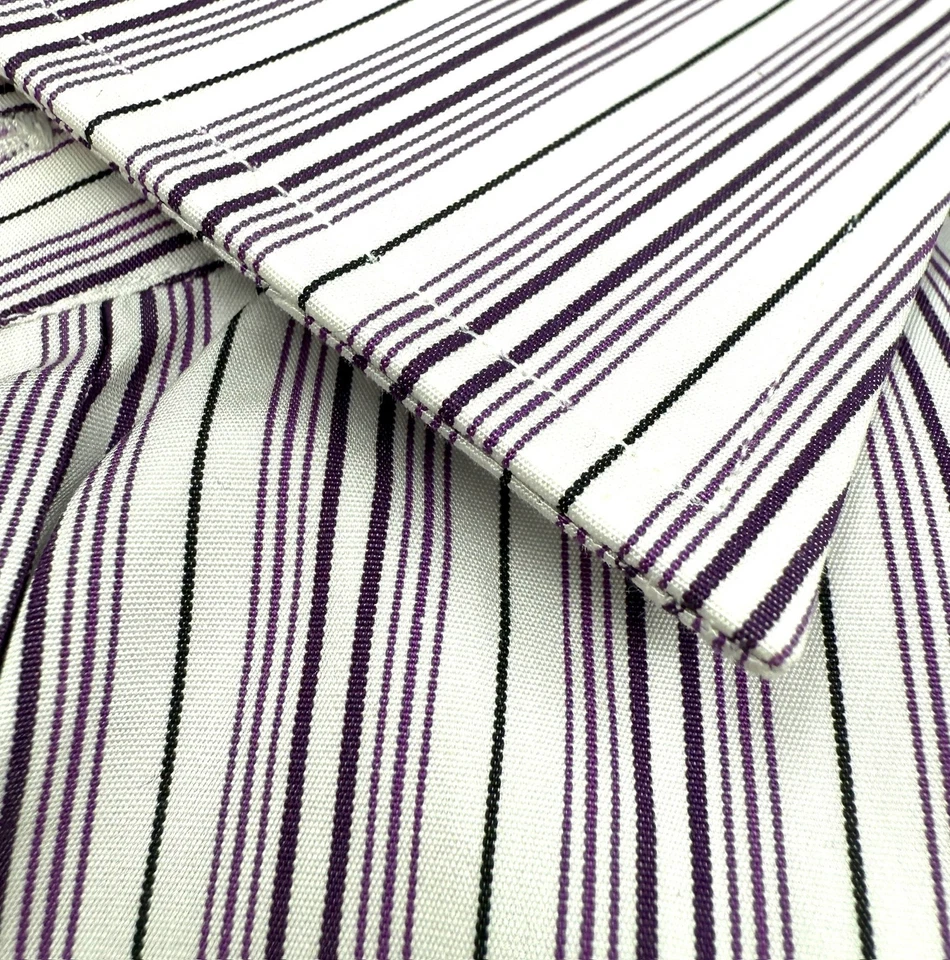 Camisa Ralph Lauren Etiqueta Púrpura Blanca/Azul/Púrpura Foto 3 de 4