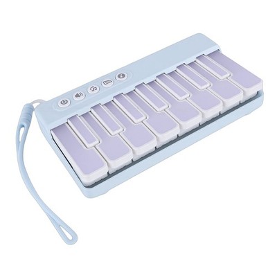 Mini Keyboard Piano Toy With Colorful Lights Toddler Pocket Travel Piano Key SET