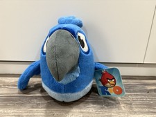 Angry Birds Rio Plush Blu 8  NWT HK-12 Commonwealth 2011
