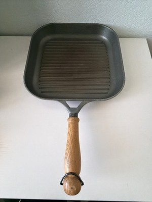 Berndes Nonstick Frying Pan Skillet / Saute Germany and Grill Pan Wood Handle