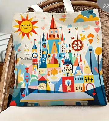 Disney Parks It's A Small World Tote Bag | eBay