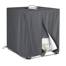 IBC Tote Cover for 1000L Outdoor 275 Gallon Rain Barrel UV Resistant Waterpro...