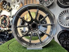 4X 18" 5X114.3 Advan Racing RZ-DF2 Style Hyper Black Wheels Fit For: Subaru, JDM