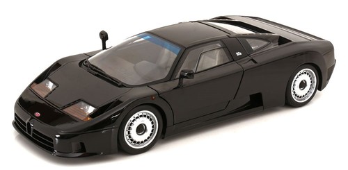 KK Scale 1:12 BUGATTI EB110 BLACK 1991 (OPENING DOORS/BONNET) - Picture 1 of 11