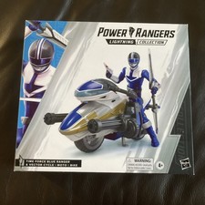 Power Rangers Lightning Collection Time Force 6  Blue Ranger & Vector Cycle NIB