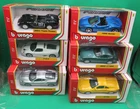 6x Sealed Burago France 1:43 Ferrari 70th Anniversary Series Shell Die Cast