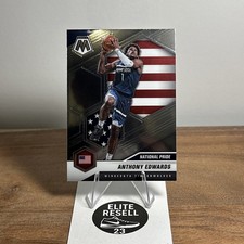 2020-21 Mosaic Anthony Edwards National Pride Rookie Card RC #252 Timberwolves 