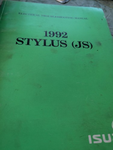 1991 1992 Isuzu Stylus (JS) Workshop & Electrical Troubleshooting Manuals OEM - Bild 3 von 23