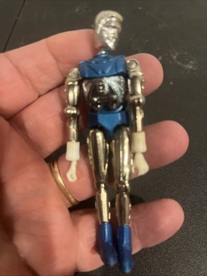 Micronauts Blue Space Glider Die-Cast Metal Action Figure 1976 Mego No Glider 