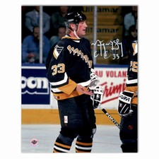Marty McSorley Autographed Pittsburgh Penguins Home 8x10 Photo