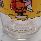 Vintage McDonald's 1971 Camp Snoopy Peanuts Character Glass Tumbler Cup Clear — photo 2
