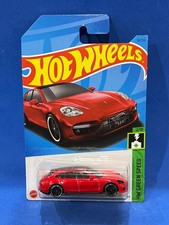 2022 HOT WHEELS HW GREEN SPEED PORSCHE PANAMERA TURBO S E-HYBRID SPORT TURBO RED
