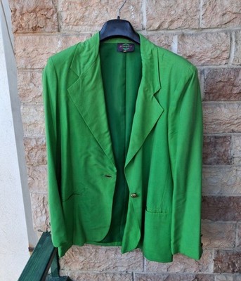Vintage Marke Puraseta Jacke Mantel, 80er Jahre. Reine Seide. M. Made In Italy 