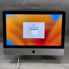 2019 Apple iMac 21.5" i3 3.6GHz 8GB RAM 1TB HDD Silver A2116