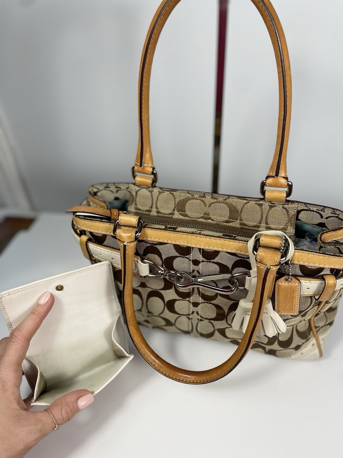 Authentic Coach Vintage Hampton Tassel Satchel 1447 J… - Gem