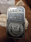 APMEX CLASSIC 1 oz. silver bar .999 PURE. PROOF LIKE FINISH