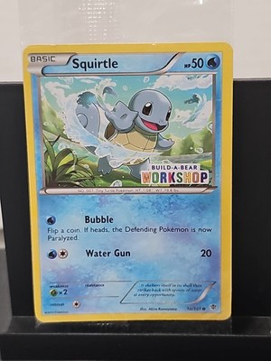 Squirtle - 14/101 (Build-A-Bear Workshop Exclusive) Sealed Promo 014/101 D12