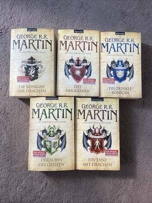 Game of Thrones,George R R Martin, Das Lied von Eis und Feuer (5Bände: 6-10)