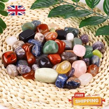 100g Natural Tumbled Stones – Mixed Color Crystals Bulk, Polished Gemstones Rock