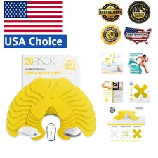 20 Pack Omnipod 5 Adhesive Patches - Lasting Comfort for Dexcom & Libre Users