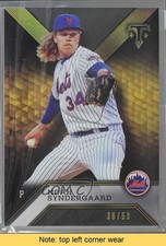 2016 Topps Triple Threads Onyx 36/50 Noah Syndergaard #35 READ 1p5